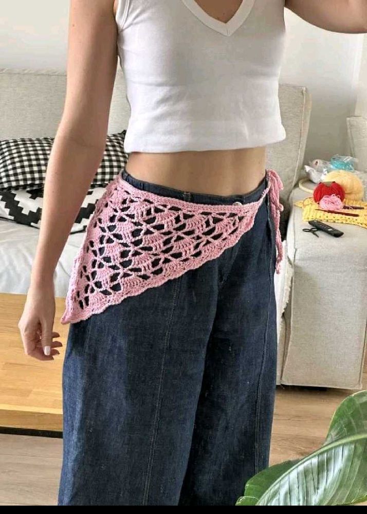 ⋆˚꩜｡Crochet Lace Bandana⋆˚꩜｡