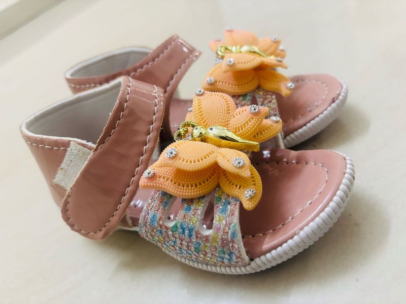Cute Toddler Girl Floral Sandals For 2 Year Baby