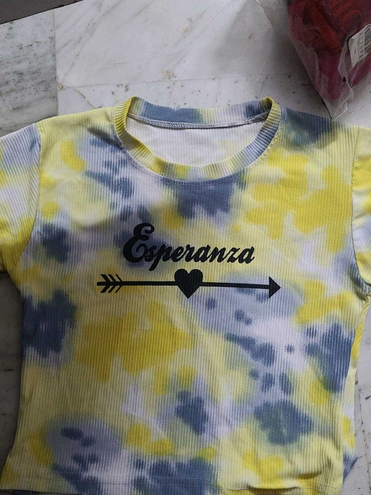 Tie Dye Crop Top