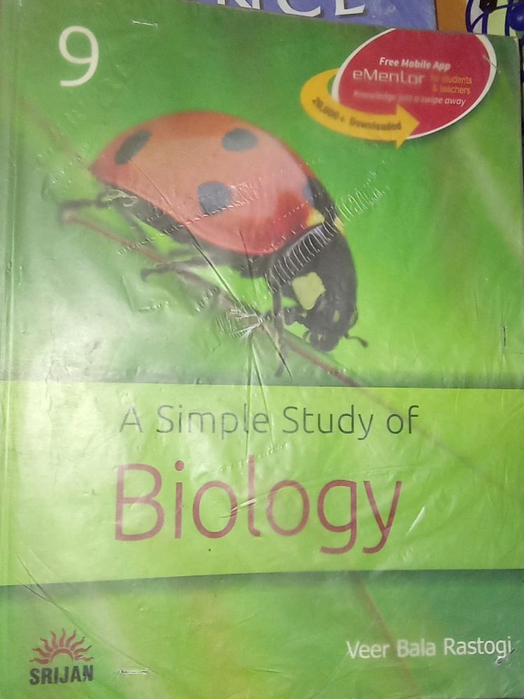 Class 9 Science Biology By Srijan. Veer Bala Rastogi (Ncert)cbse