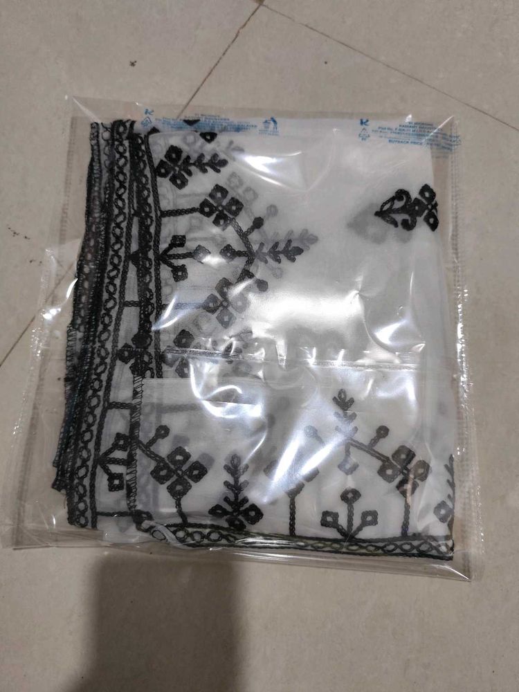 White Fancy Duppatta Sale