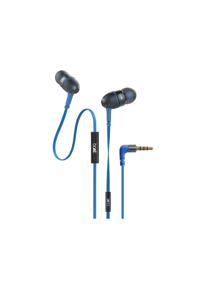 Boats Bassheads  180 Wired Earphones ( Blue )