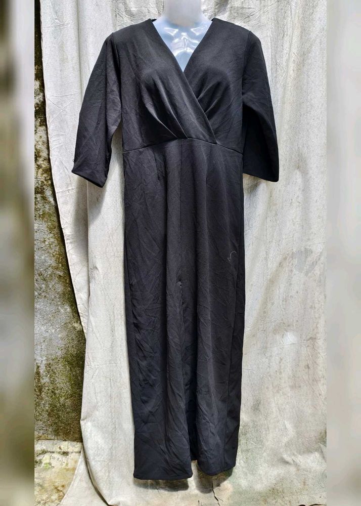 Elegant Black Maxi Dress
