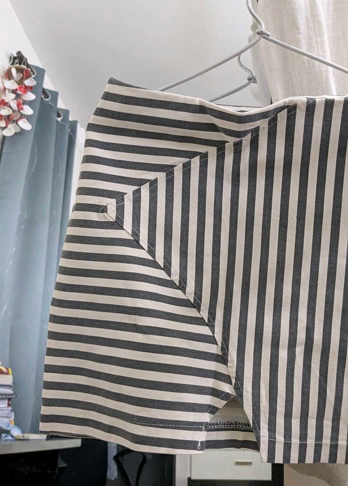 Mini Striped Skirt