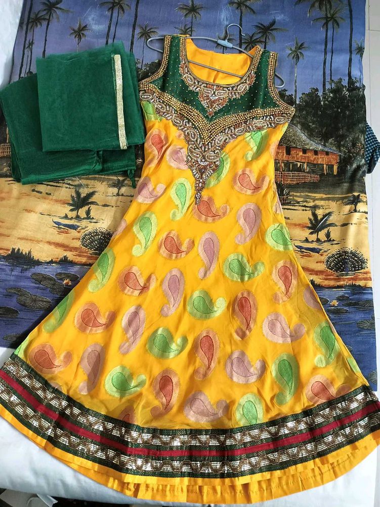 Yellow Frock Suit...