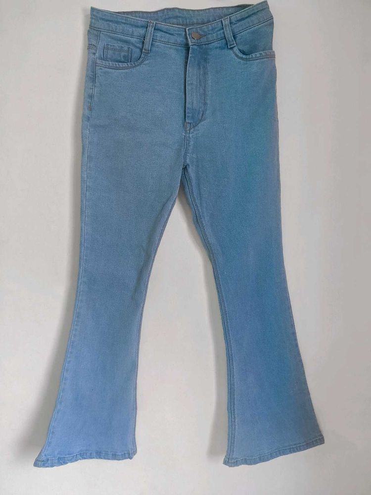 Light Blue Bootcut Jeans