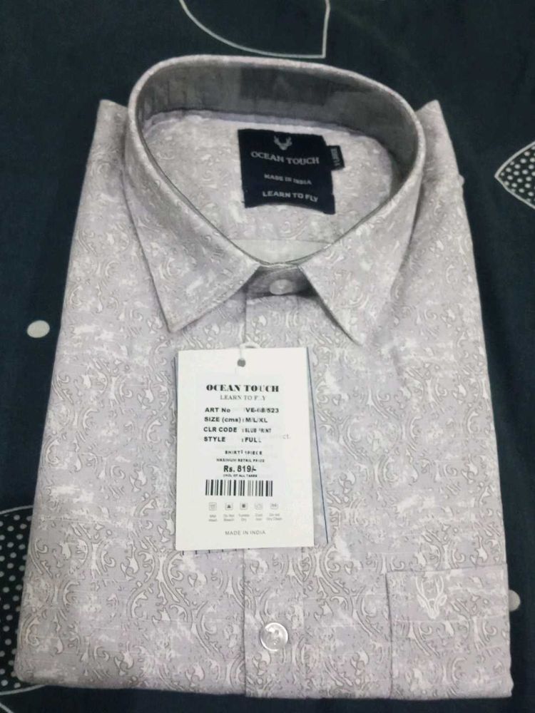 Ocean Touch Printed Shirt