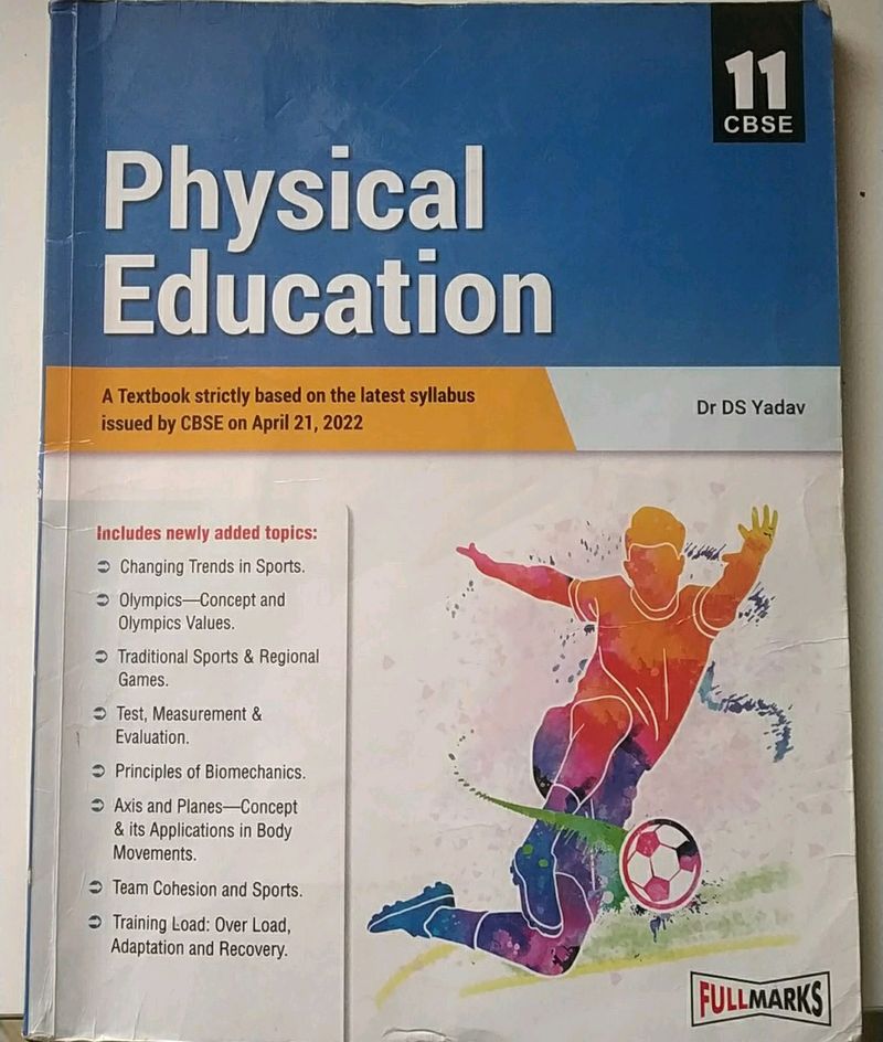 Physical Education Book Class 11 CBSE