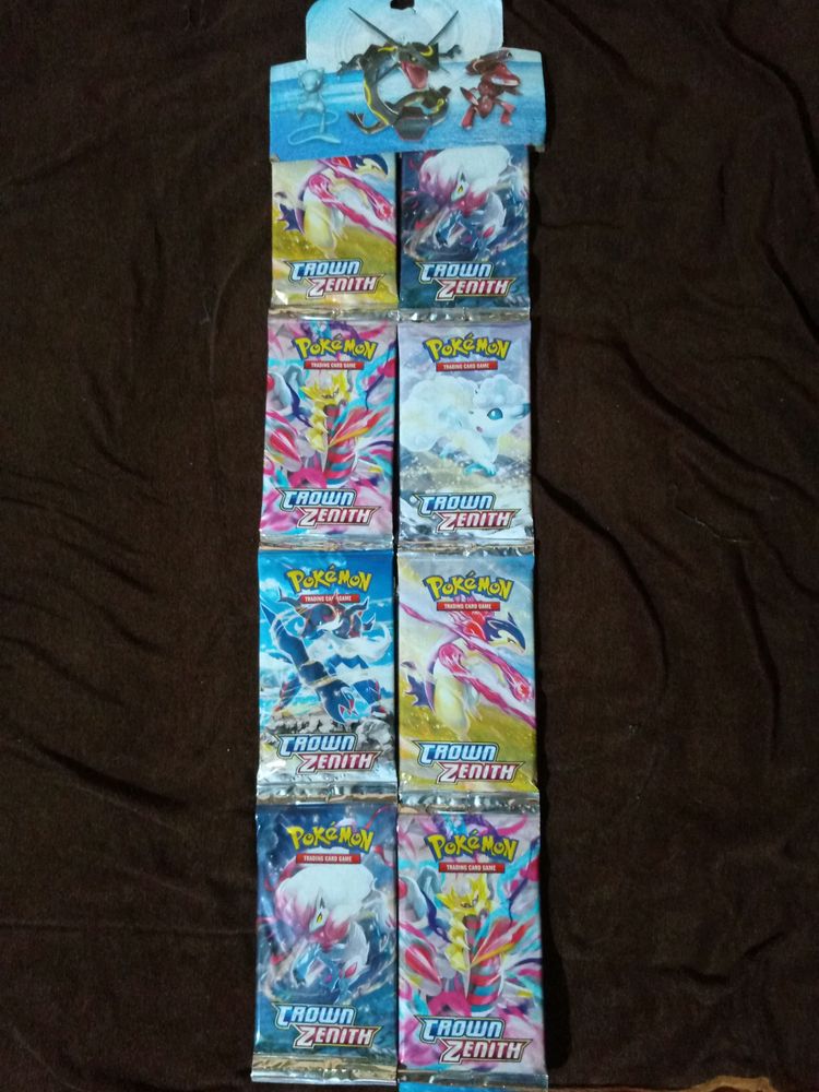 12 Packet Of Pokemon Card. 96 Cards
