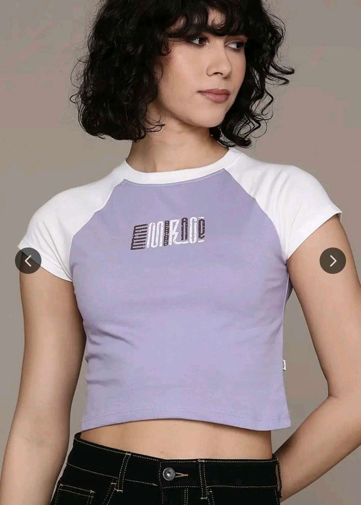 Cute Lavender Graphic Tee