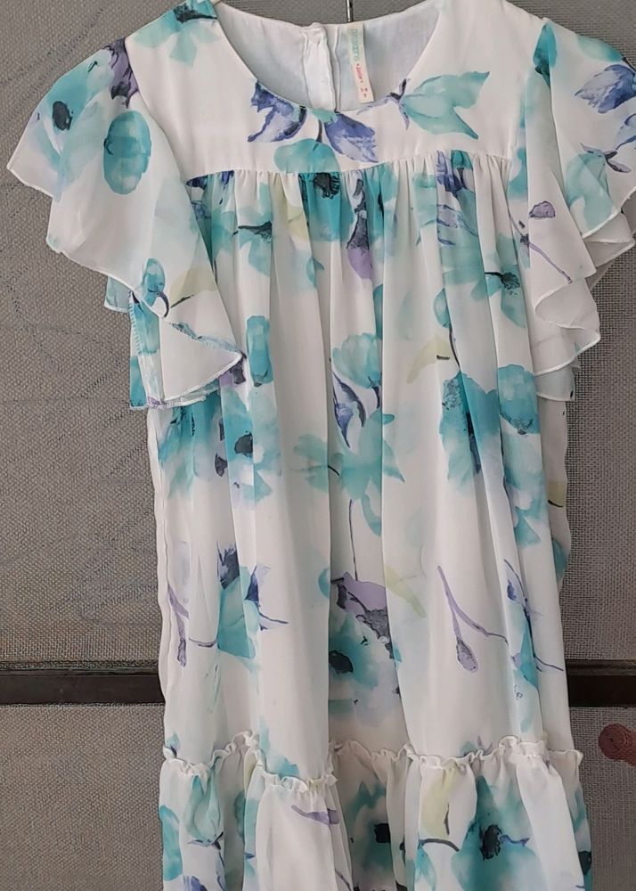 Junior Girls Casual/ Party Wear Light Weight Frock