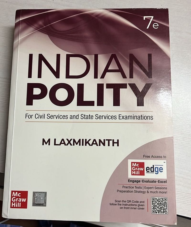 Indian Polity by M Laxmikanth (7th Edition)