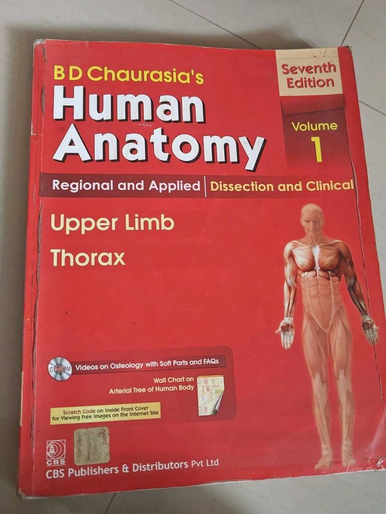 BD Chaurasia&#39;s Human Anatomy Vol 1