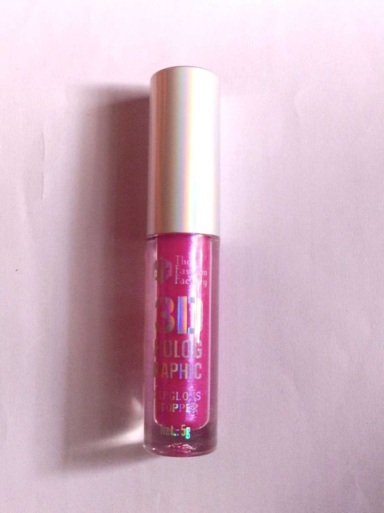 Pink Lip Gloss Topper
