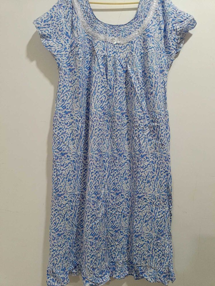 Blue Print Half Nighty