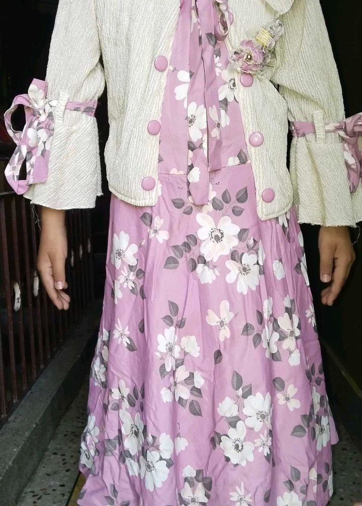 Frock With Stilish Jacket