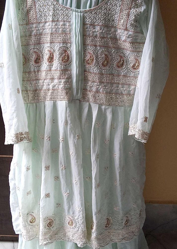 Elegant Embroidered Kurta