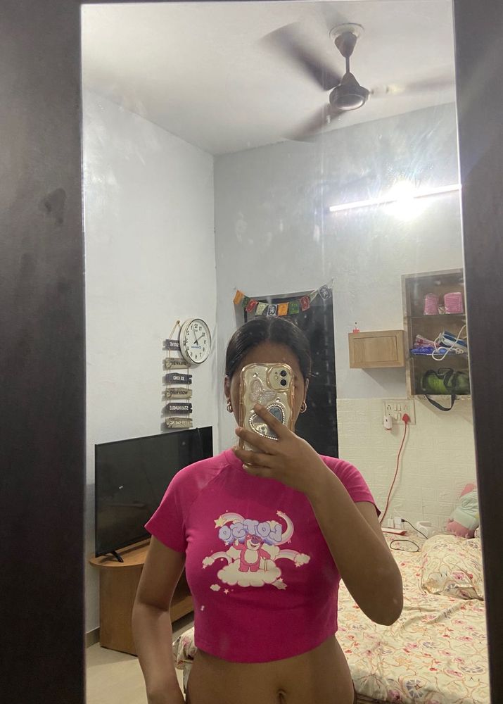 Pink Graphic Tee