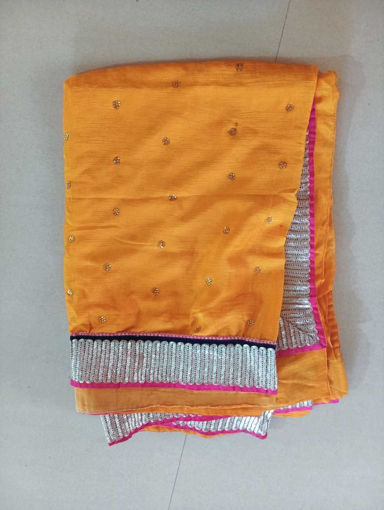 Elegant Yellow Saree