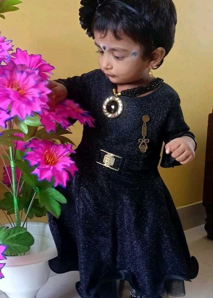Black Colour Frock