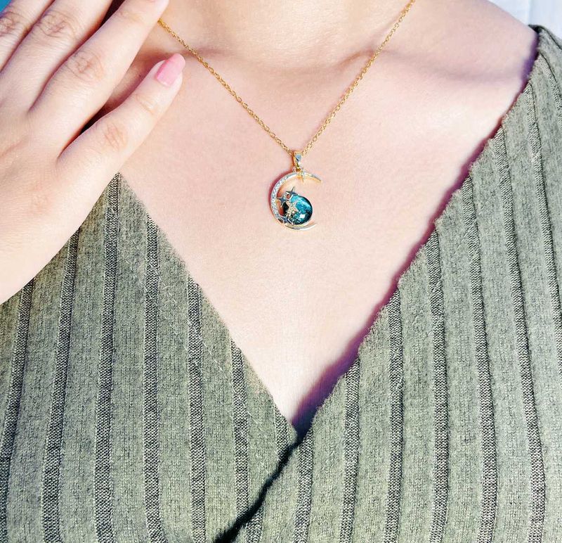&#34;She Wore The Universe&#34; Necklace