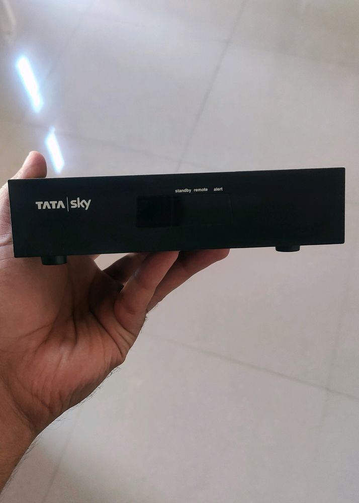 Tata Sky Setup Box+Adaptor Only