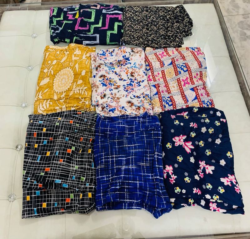 8 Pyjama’s For Women Waist 32-34 Hai