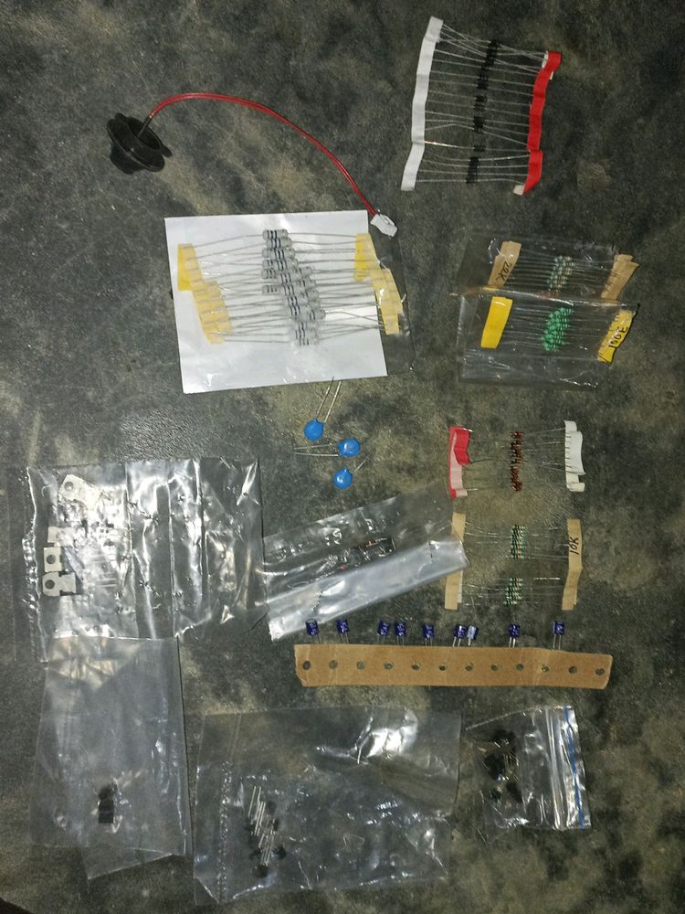 Electronics components lot