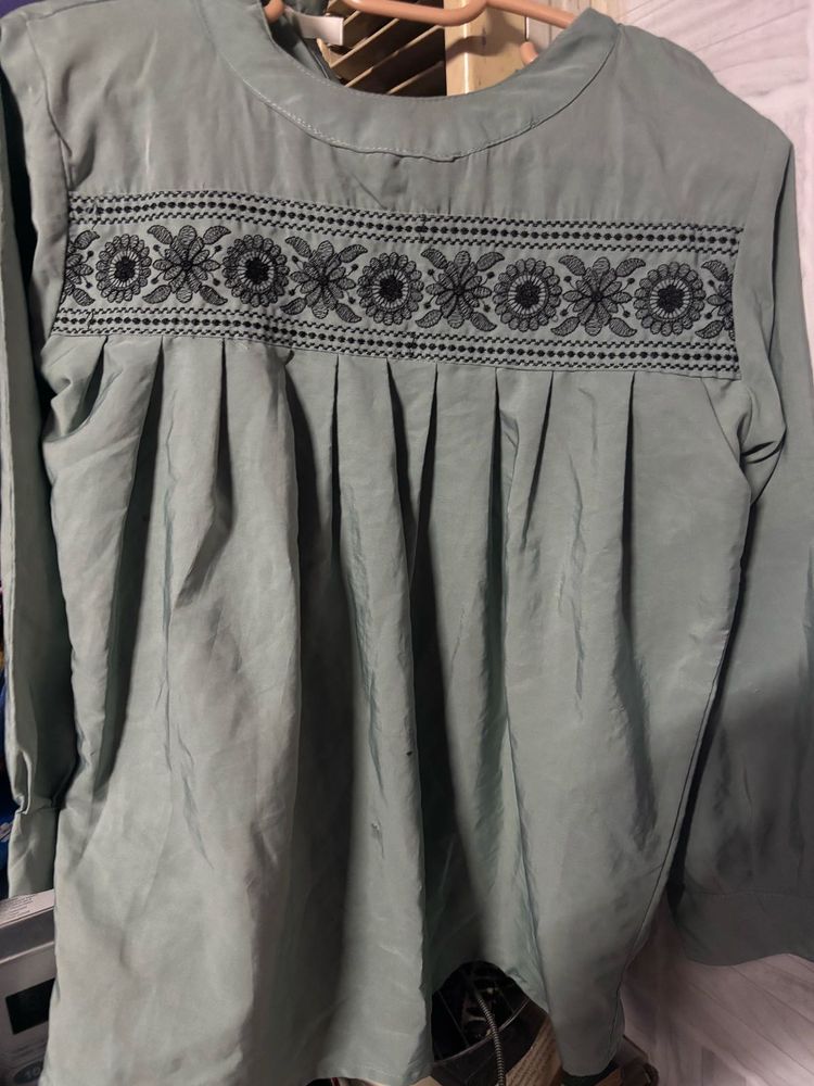 Embroidered Top