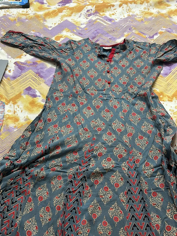 Cotton Anarkali Kurti