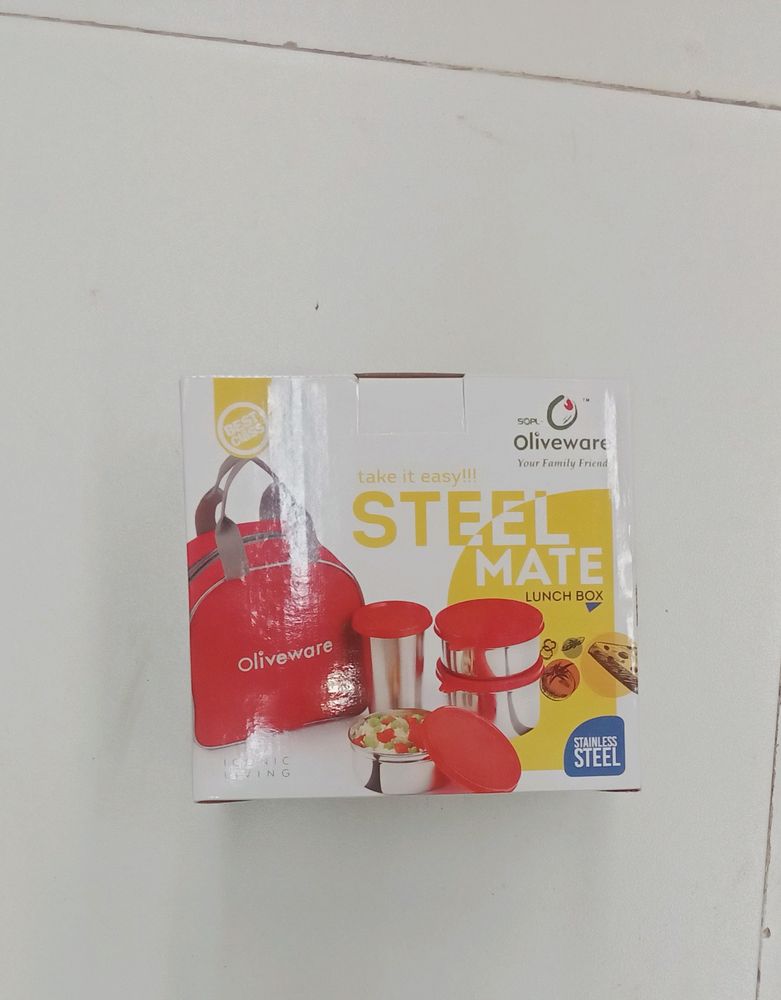 Oliveware Steel Mate Lunch Box