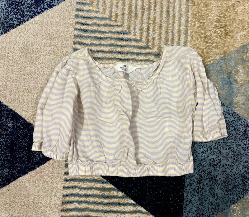 Striped H&amp;M Top