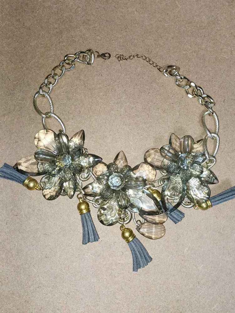 Statement Floral Necklace