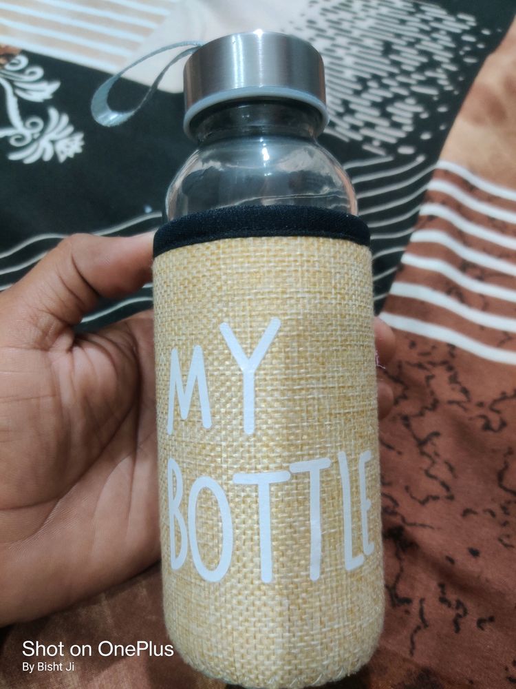 Glass Bottle With Cover