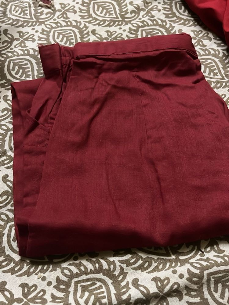 Maroon Palazzos