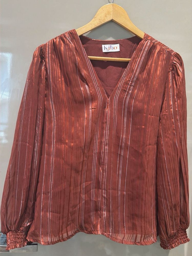 Elegant Striped Blouse