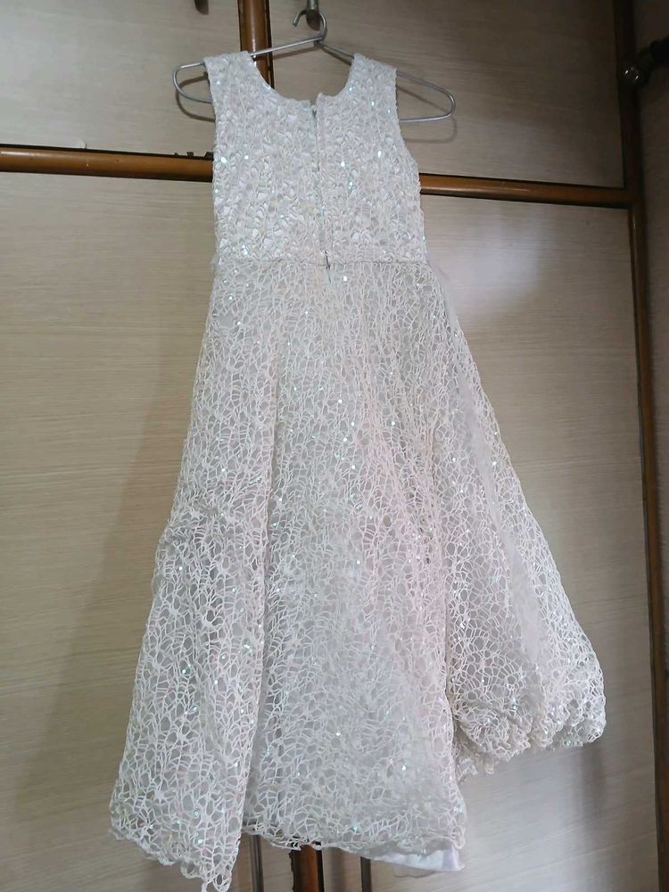 Sparkly White Party Dress