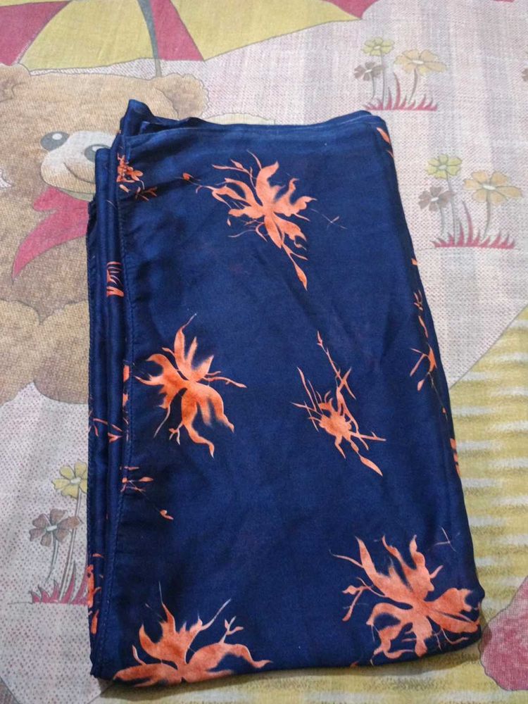 Floral Print Saree