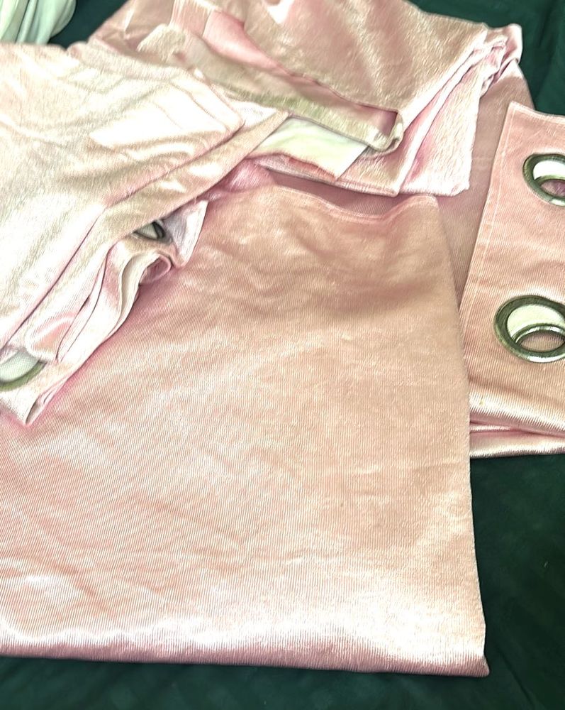 Pink Coloured 7 Feet Set Of  4