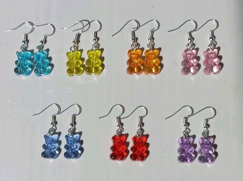 Gummy Bear Earrings Any One