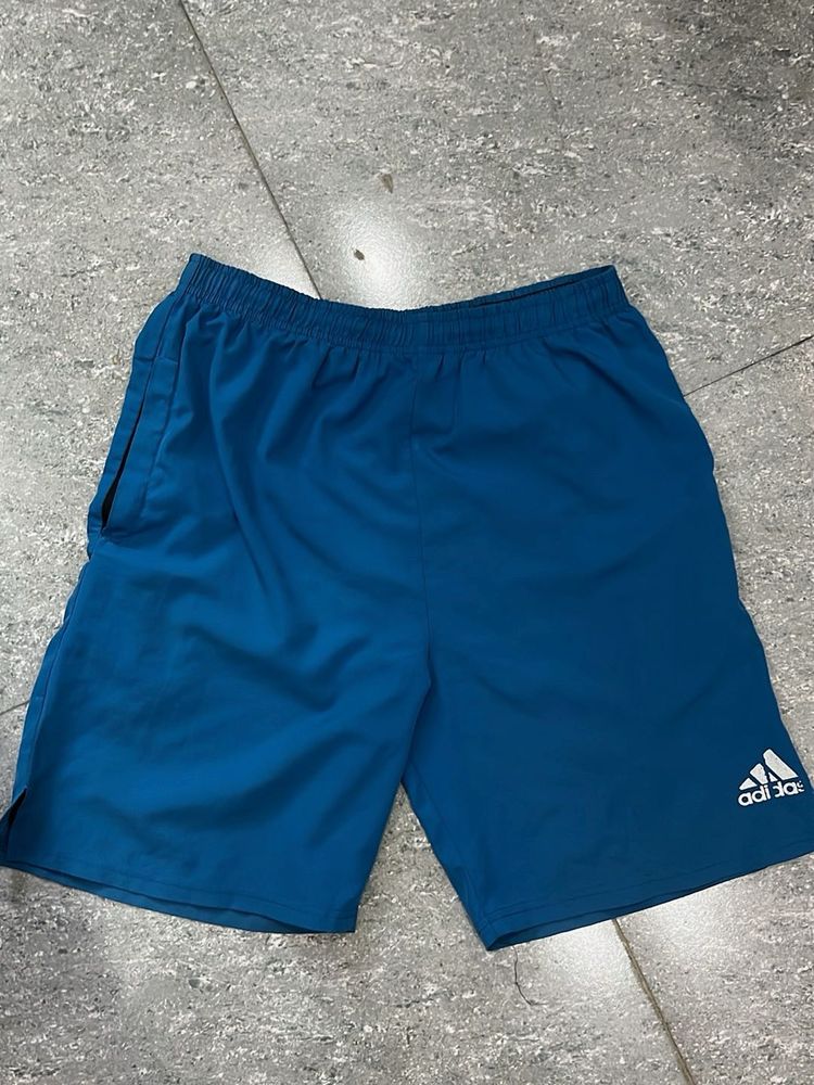 Adidas Blue Athletic Shorts