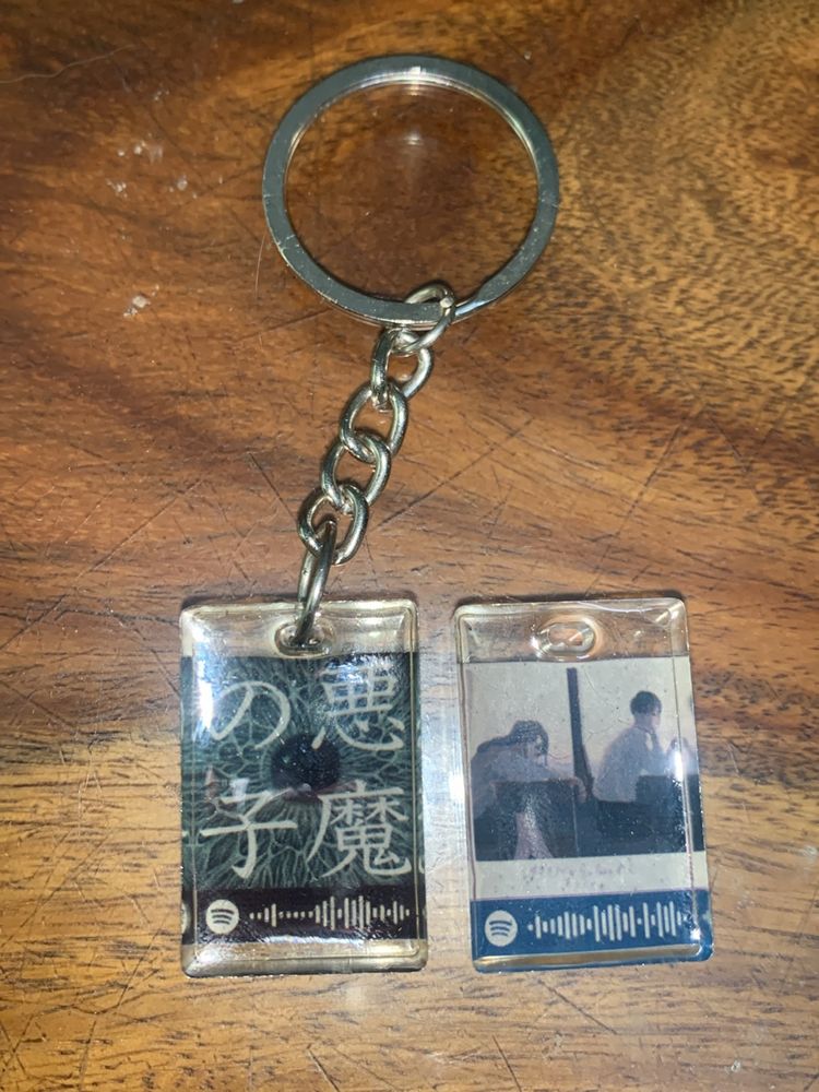 Anime OST Spotify Mini Keychain