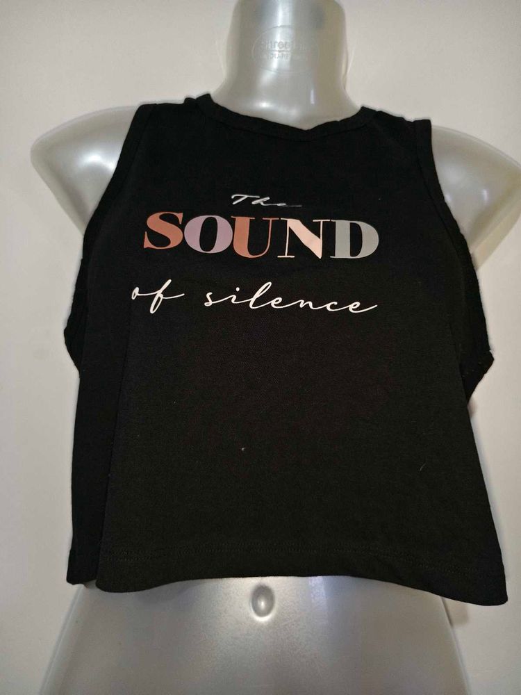 🎊Buy 1, Get 1 Free🎁32"-34"Black Crop Top