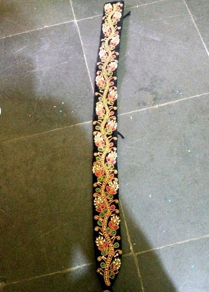 Maggam Work Bride Hair Extension