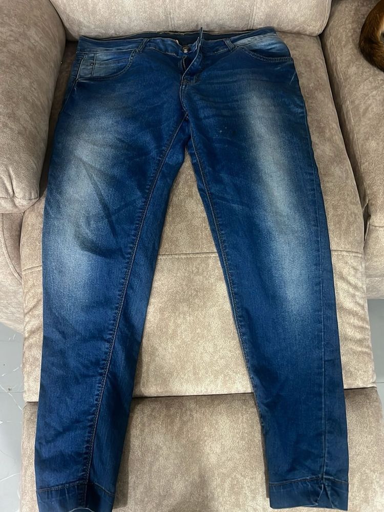 Dark Wash Denim Jeans