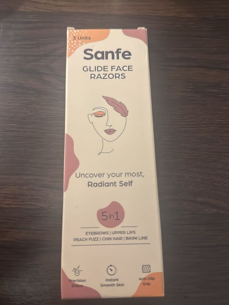 Sanfe Face Razors Unused