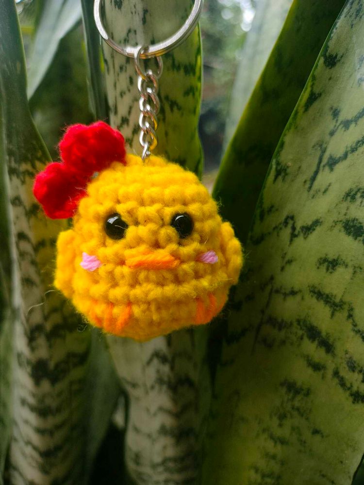Chick Crochet Keychain🐥🐣