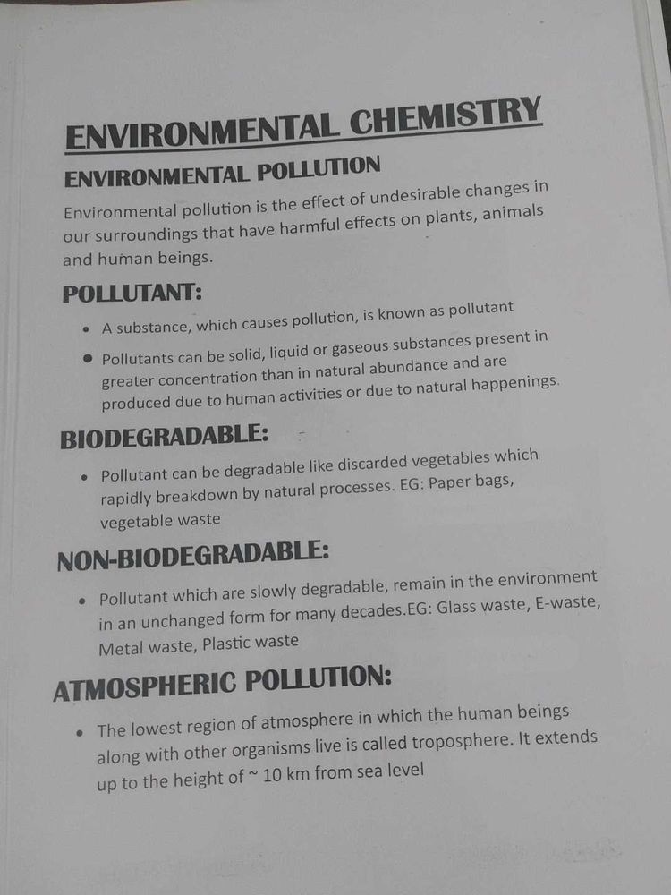 Handwritten chemistry notes (allen)