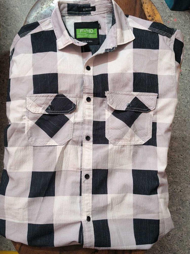 Checkered Casual Shirt