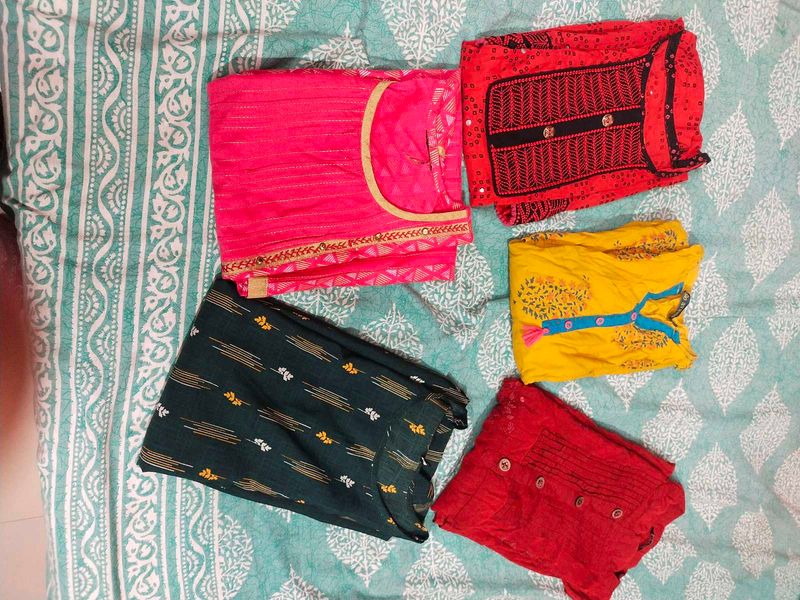 5 Kurti Combo